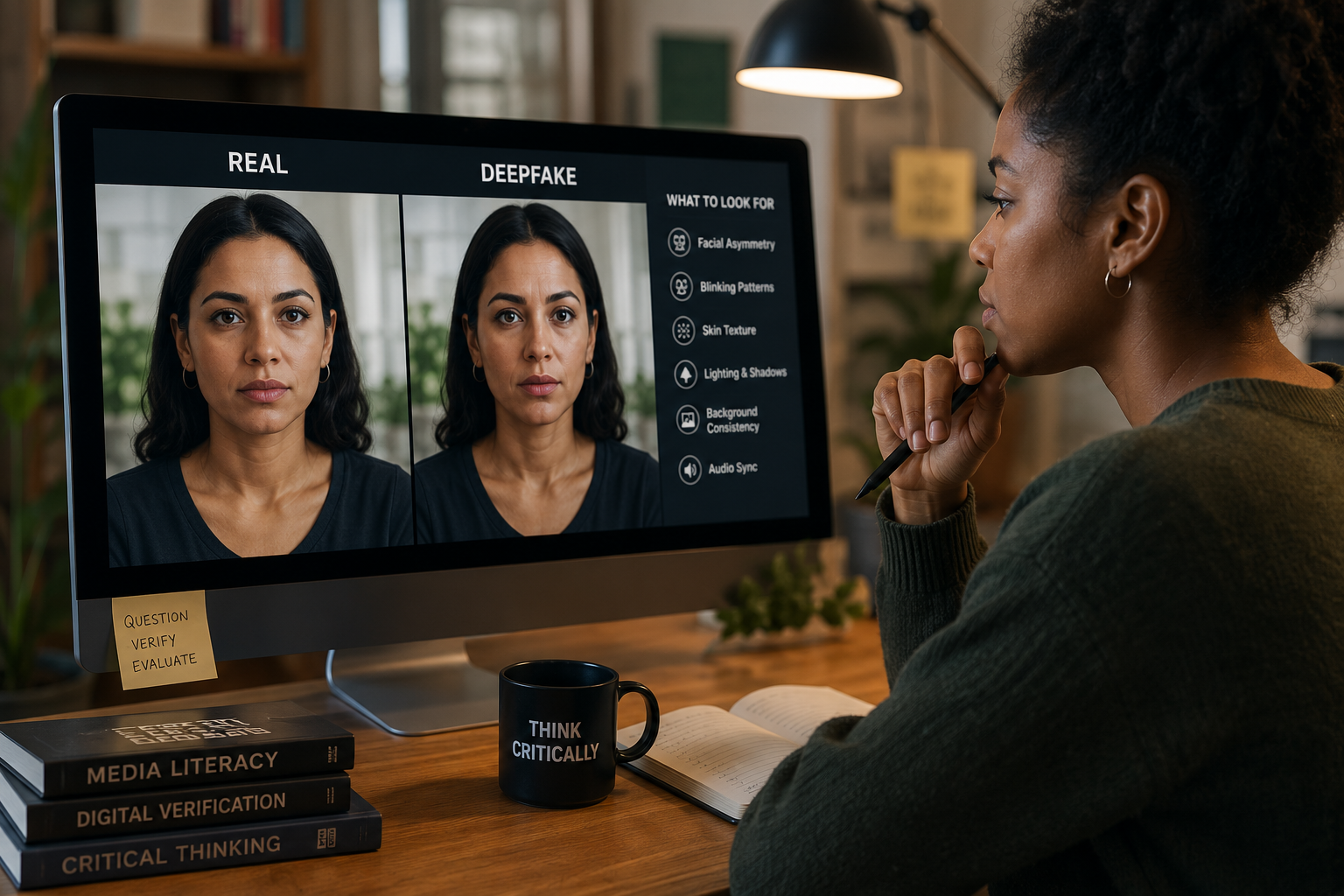 Training Humans to Spot Fake Media